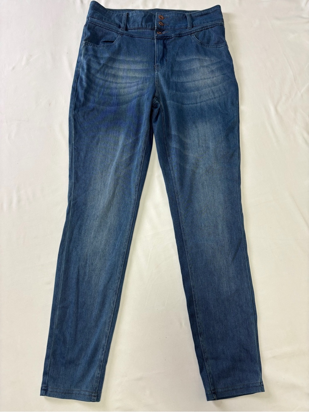 HALARA Blue Denim High-Rise Jeans